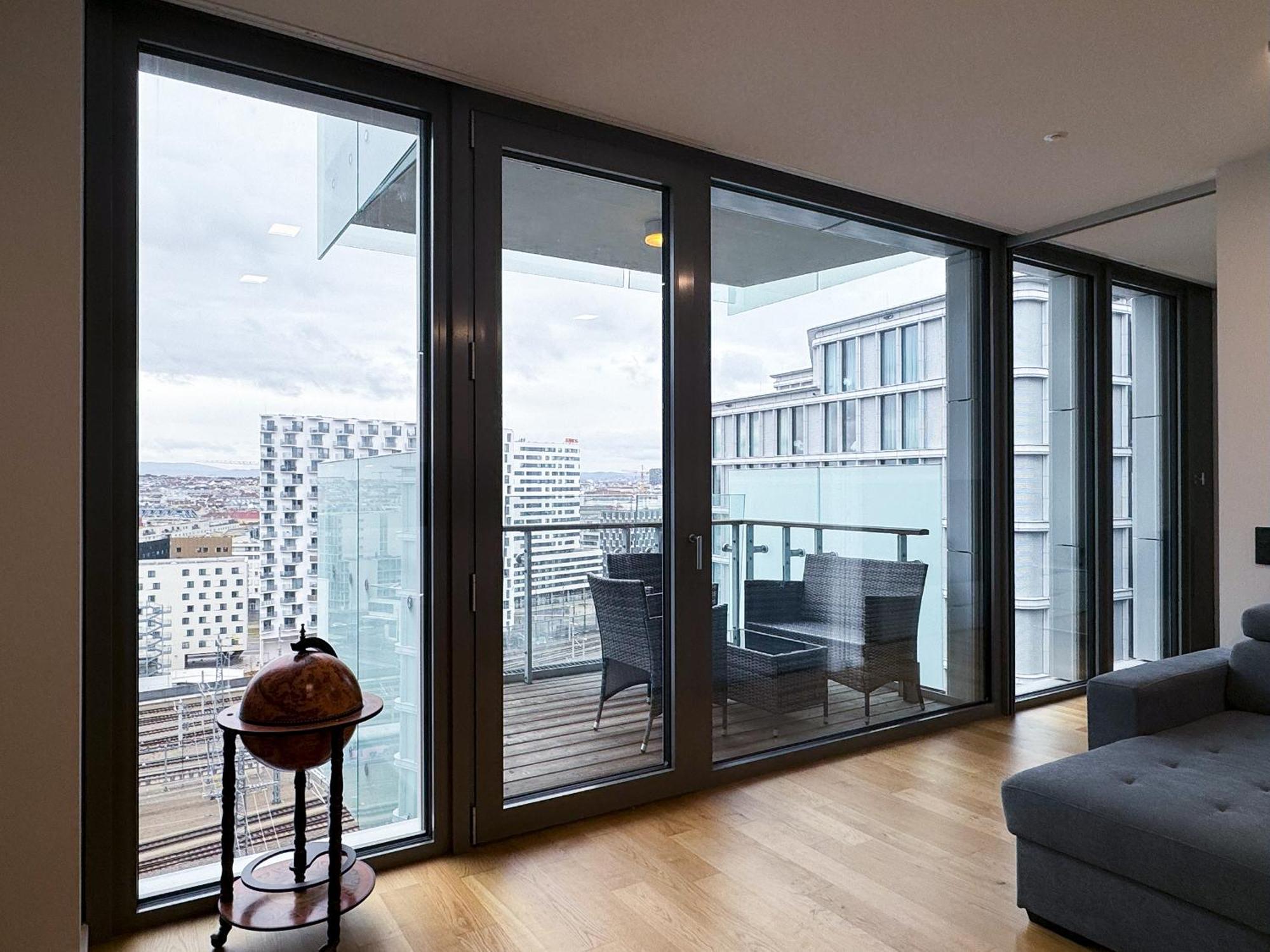 Luxus-Apartment Mit Weitblick Вена Экстерьер фото